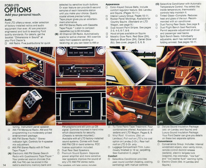 1979 Ford LTD Brochure Page 9